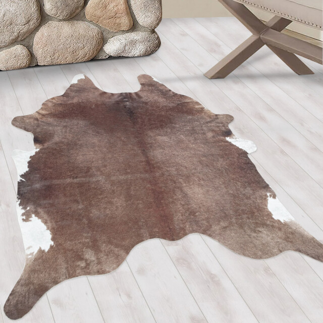 Muratap Vacht van imitatiebont wasbaar dierenhuid laagpolig 100x135 cm 2226019 large