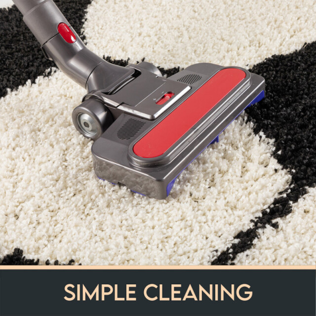 Muratap Fun voetbal kinderkamer rond vloerkleed hoogpolig wit- 100 cm rond 1282733 large