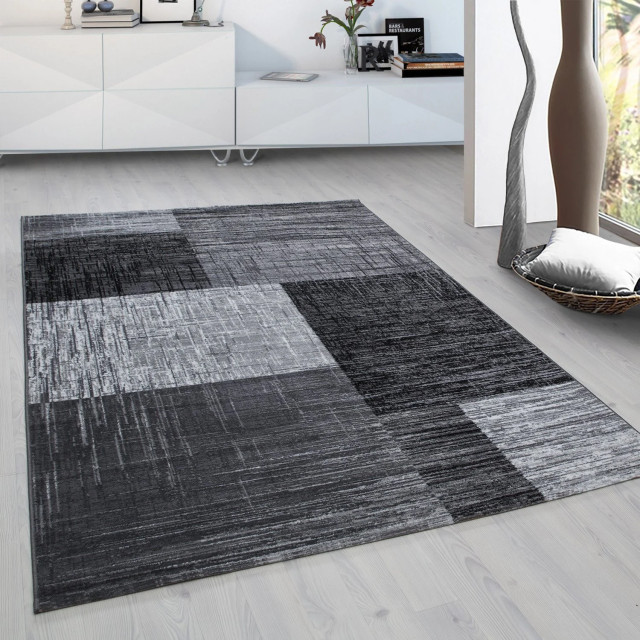 Muratap Plus vloerkleed laagpolig tapijt woonkamer grijs / 120x170 cm 1129310 large