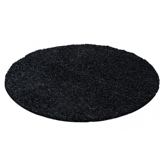 Muratap Basic rond shaggy vloerkleed hoogpolig- 80 cm rond 1128791 large