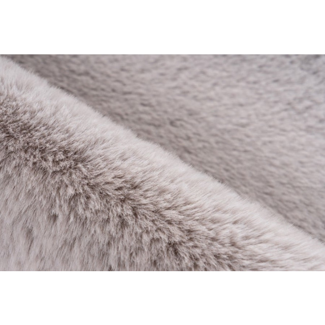 Muratap Heaven vacht badmat fluffy hoogpolig soft touch effen grijs- 40x60 cm 2410161 large