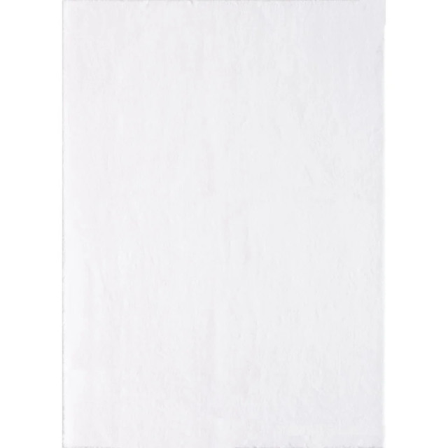 Muratap Soft basics wasbaar effen vloerkleed wit hoogpolig- 160x220 cm 2226661 large