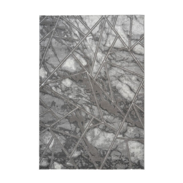 Muratap Fashion abstract laagpolig vloerkleed design tapijt grijs 160x230 cm 2816153 large