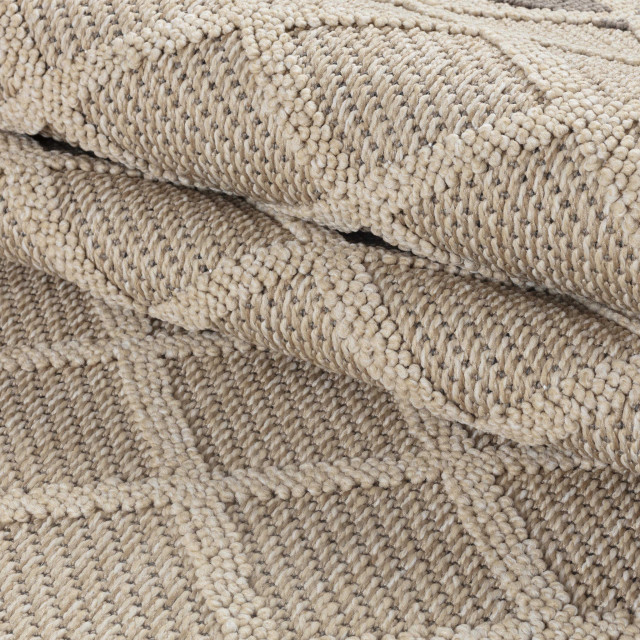 Muratap Natur vloerkleed milias buitenkleed sisal laagpolig indoor en outdoor 120x170 cm 2447378 large