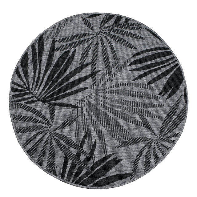Muratap Outlet rond buitenkleed duo grijs dubbelzijdig- 160 cm rond 3246039 large