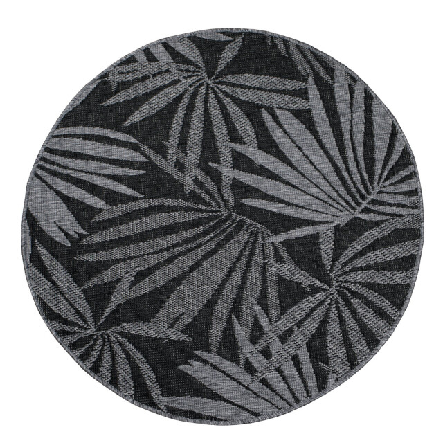 Muratap Outlet rond buitenkleed duo grijs dubbelzijdig- 160 cm rond 3246039 large