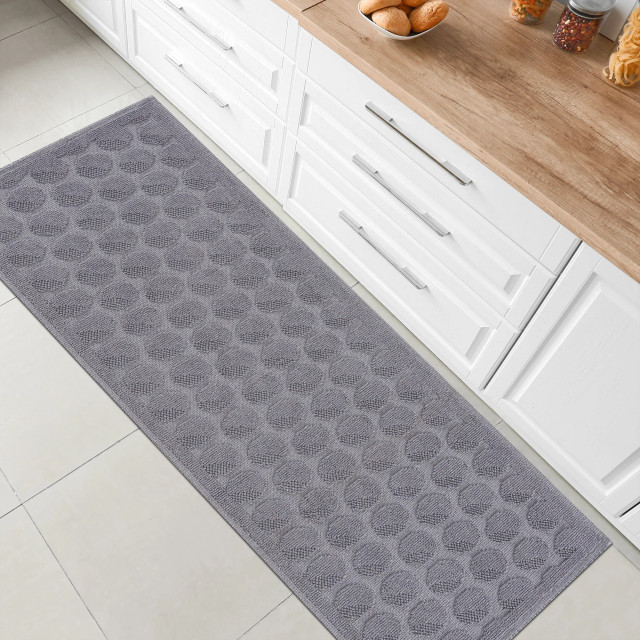 Muratap Badmat kelim wasbaar laagpolig badkamer toiletmat anti slip- 50x80 cm 2808851 large