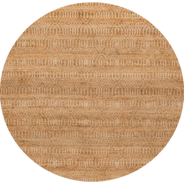 Muratap Nature jute tapijt geweven rond vloerkleed effen bohemian- 100 cm rond 2927075 large