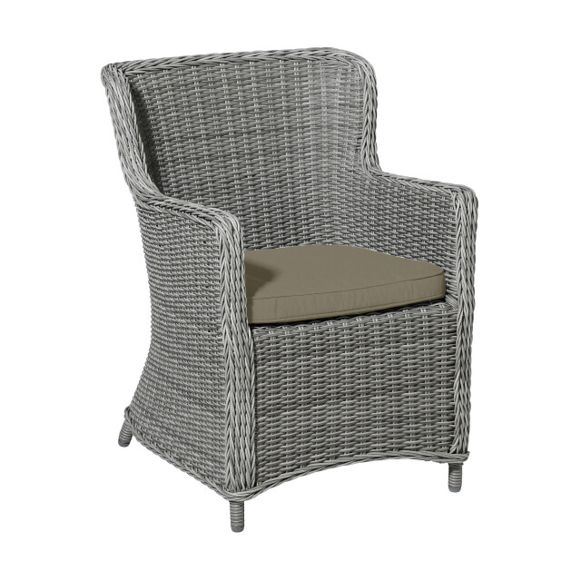 Madison wickerkussen 48x48 - beige recycled canvas 4 stuks 2912454 large