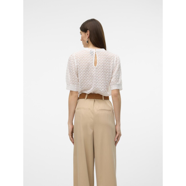 Vero Moda Vmbecca lace ss o-neck top jrs ga n 10321907 large