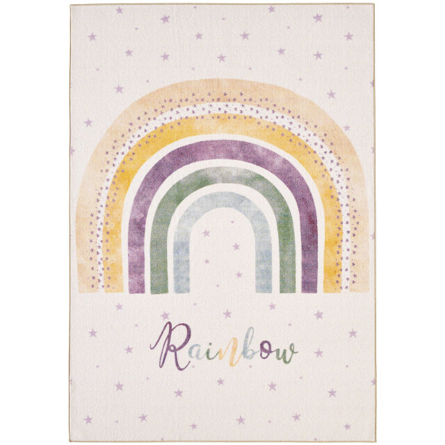 Muratap Play kids vloerkleed kinderkamer rainbow laagpolig speelkleed multi- 100x150 cm 2934587 large