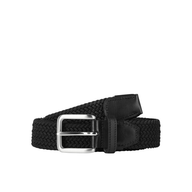 Jack & Jones Heren riem jacspring gevlochten 12118114-Zwart large