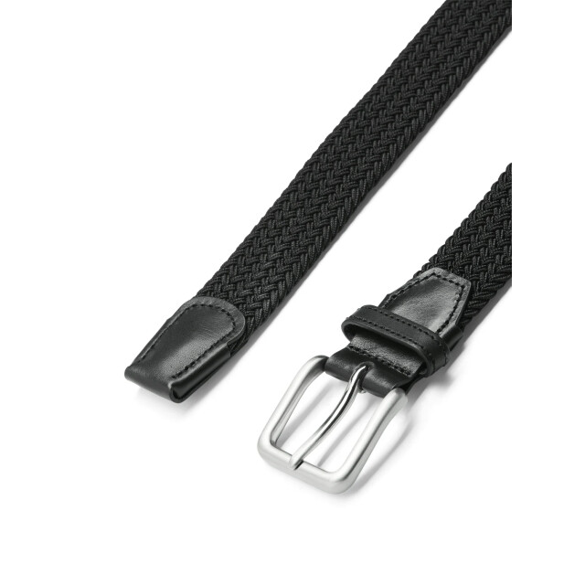 Jack & Jones Heren riem jacspring gevlochten 12118114-Zwart large