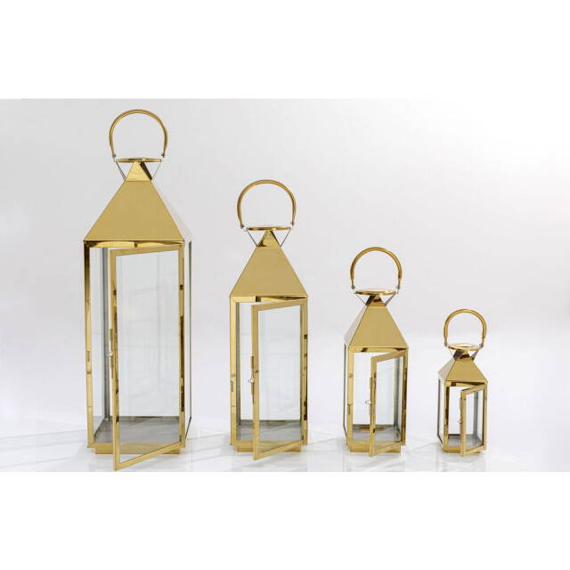 Kare Design Kare lantaarn giardino gold (set van 4) 2884987 large