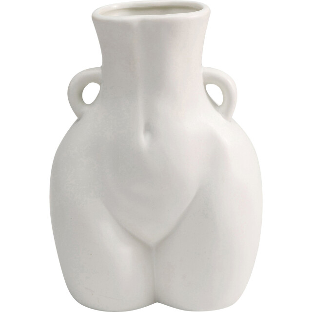 Kare Design Kare vaas donna white 22cm 2885647 large