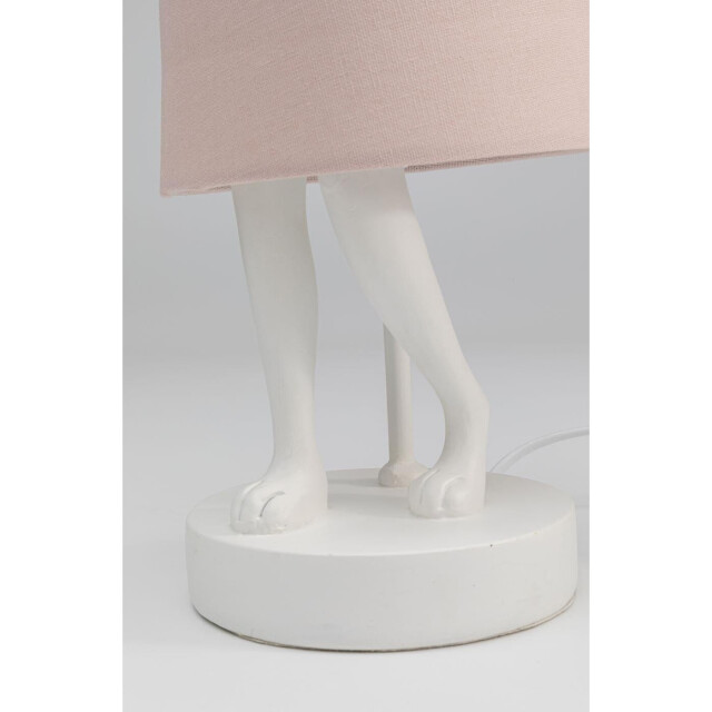 Kare Design Kare tafellamp animal rabbit white rose 50cm 2885347 large