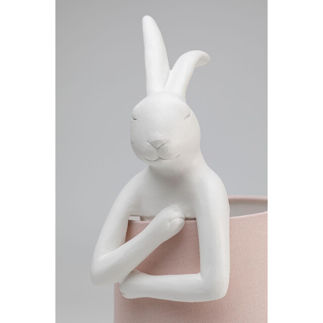 Kare Design Kare tafellamp animal rabbit white rose 50cm 2885347 large