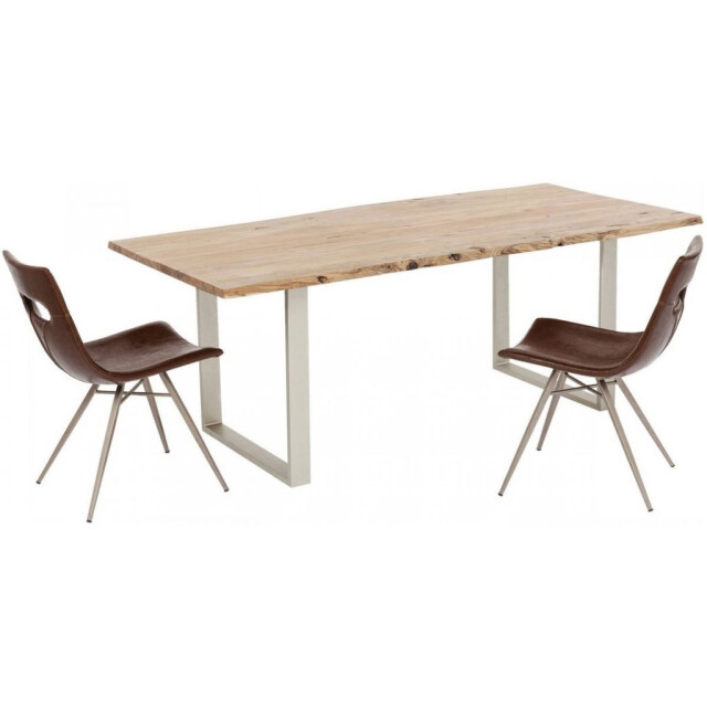 Kare Design Eettafel harmony silver 200x100 2933659 large