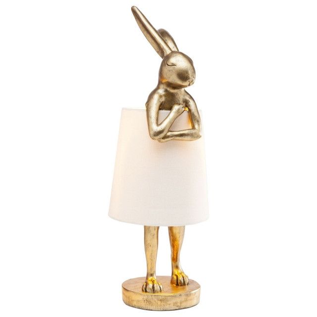 Kare Design Kare tafellamp animal rabbit gold 68cm 2886137 large