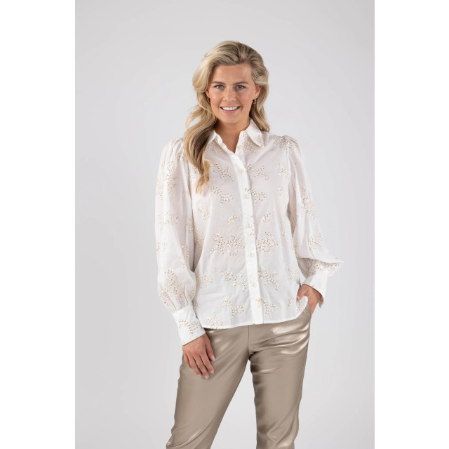 Nukus Fw240463 17 preston blouse off white FW240463 17 large