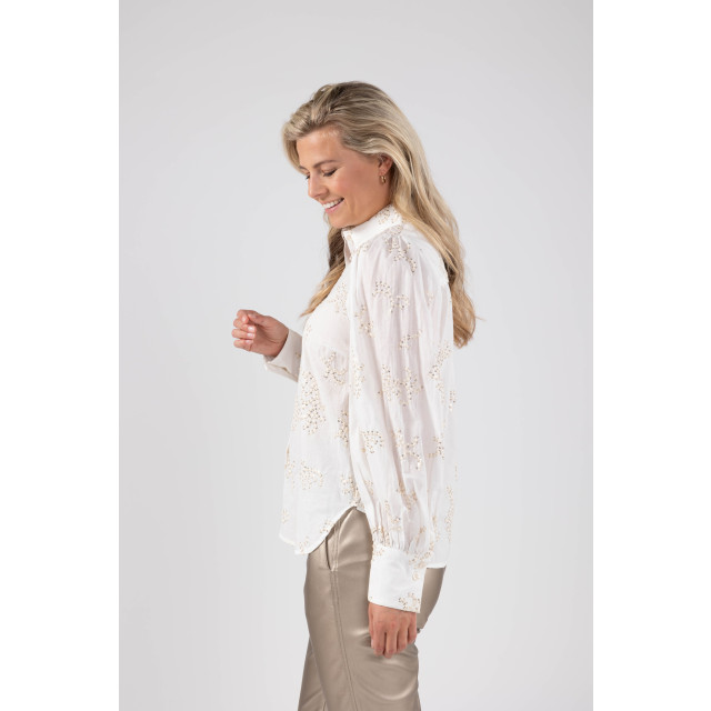 Nukus Fw240463 17 preston blouse off white FW240463 17 large