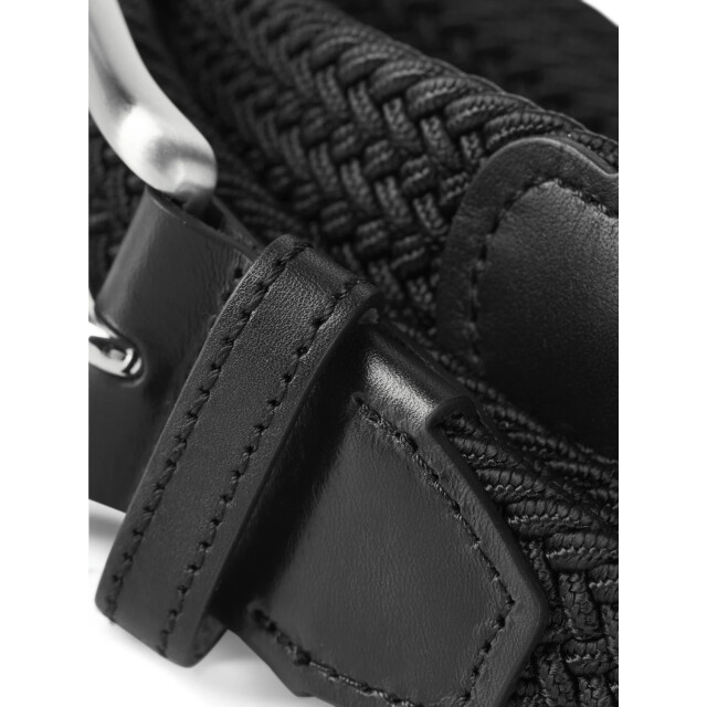 Jack & Jones Heren riem jacspring gevlochten 12118114-Zwart large