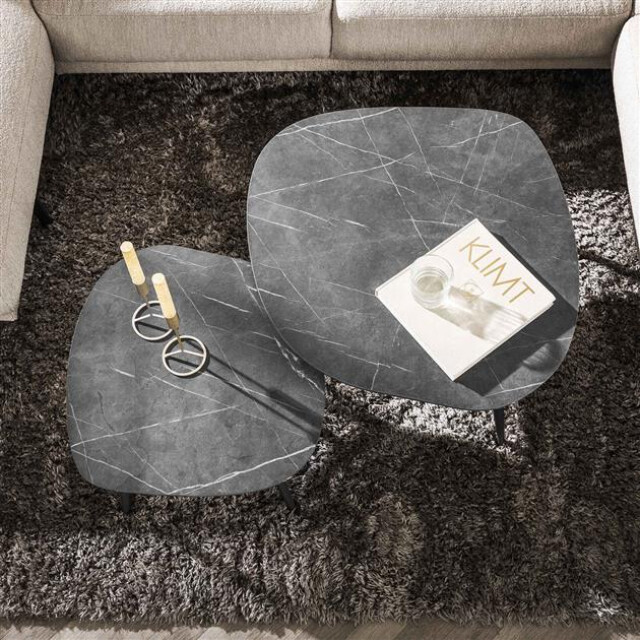 Hoyz salontafel set-2 rock organisch 3d bruin 2917032 large