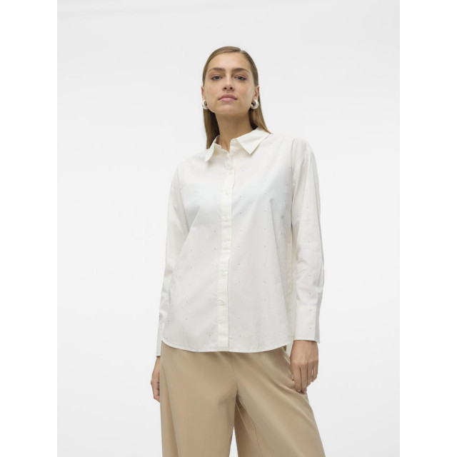 Vero Moda Vmcharlotte stud ls shirt wvn ga - 4309.01.0077 large