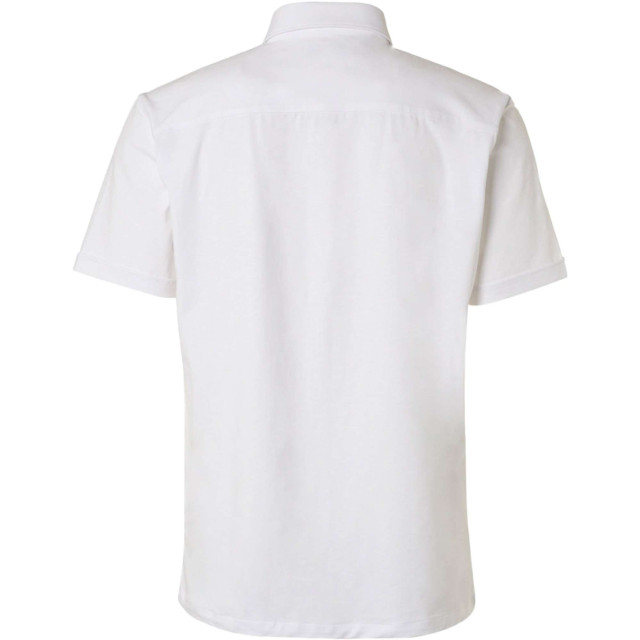 No Excess Shirt short sleeve jersey stretch white 20370481-010 large