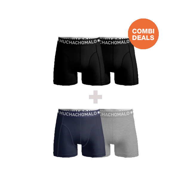 Muchachomalo Heren 2+2-pack boxershorts CDSOL988-990 large