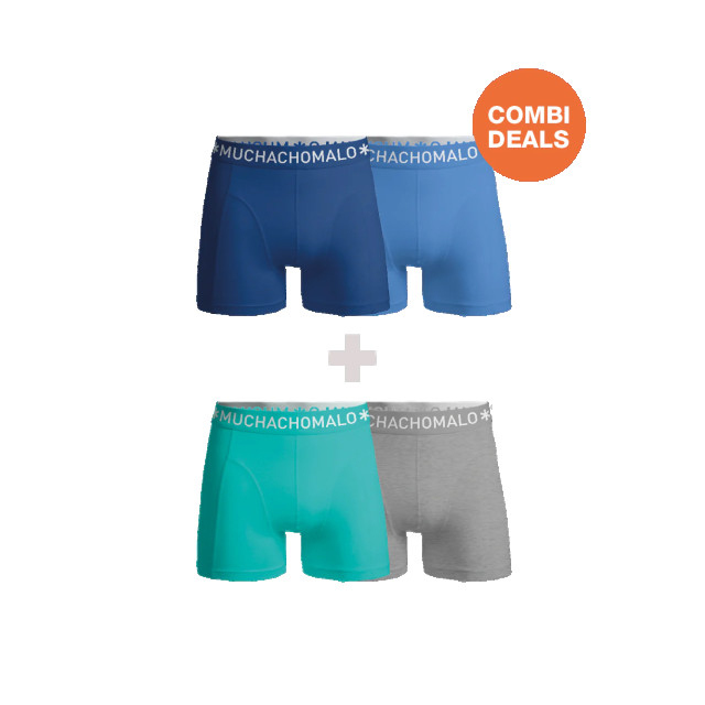 Muchachomalo Heren 2+2-pack boxershorts CDSOL974-1066 large