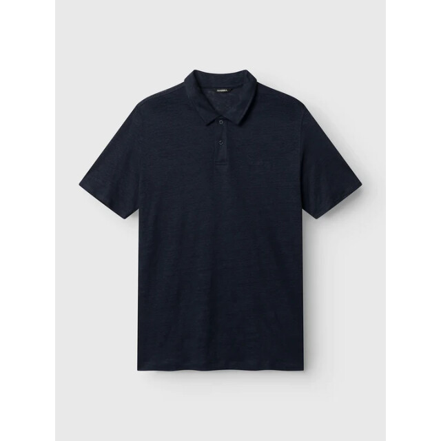 Gabba Duke linen polo ss 10806 night sky 10806 large