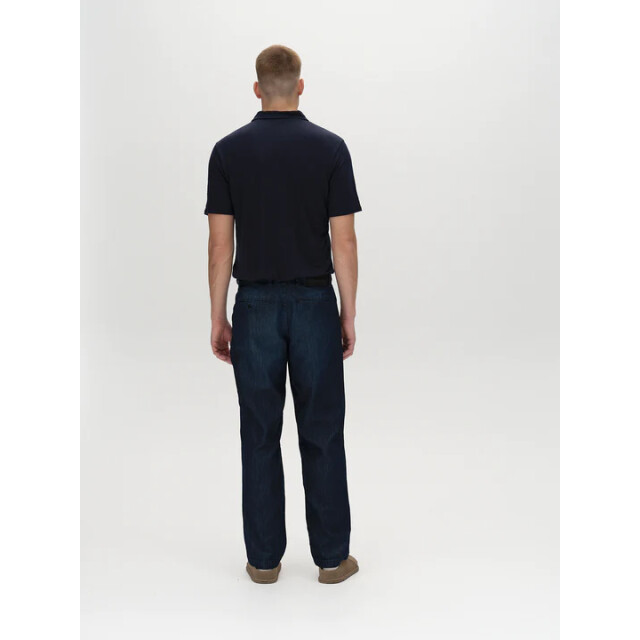 Gabba Duke linen polo ss 10806 night sky 10806 large