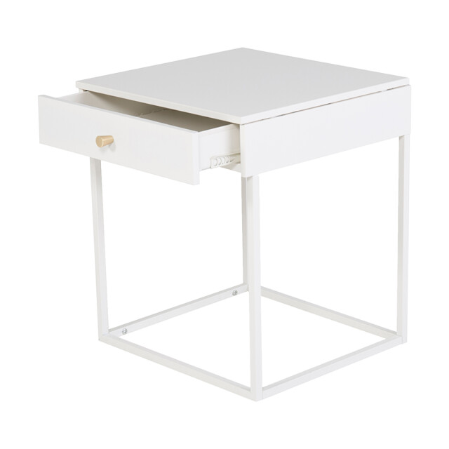 Nest living Lewis metalen nachtkastje 43 x 41 cm 2924124 large
