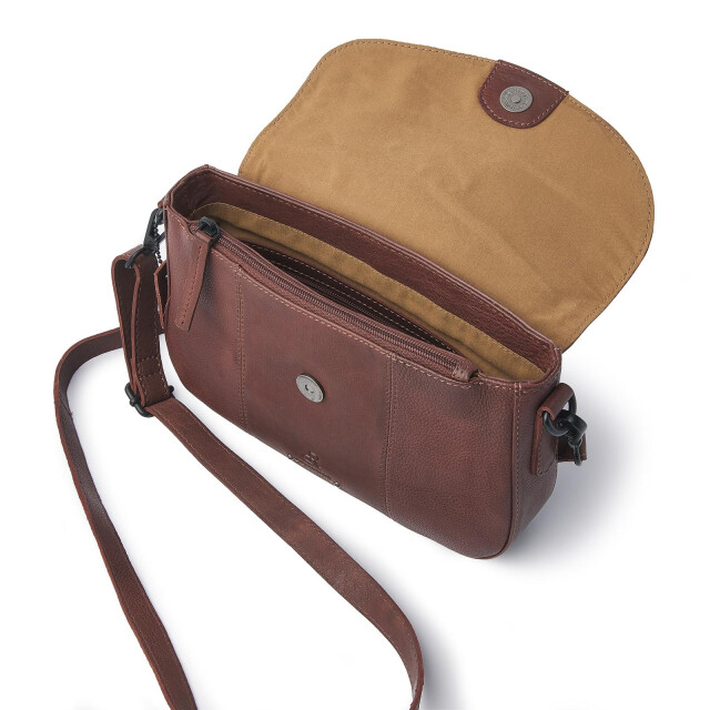 dR Amsterdam Schoudertas 933656_Brown|one size large