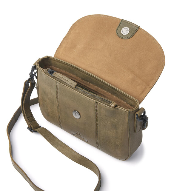 dR Amsterdam Schoudertas 933656_Olive|one size large