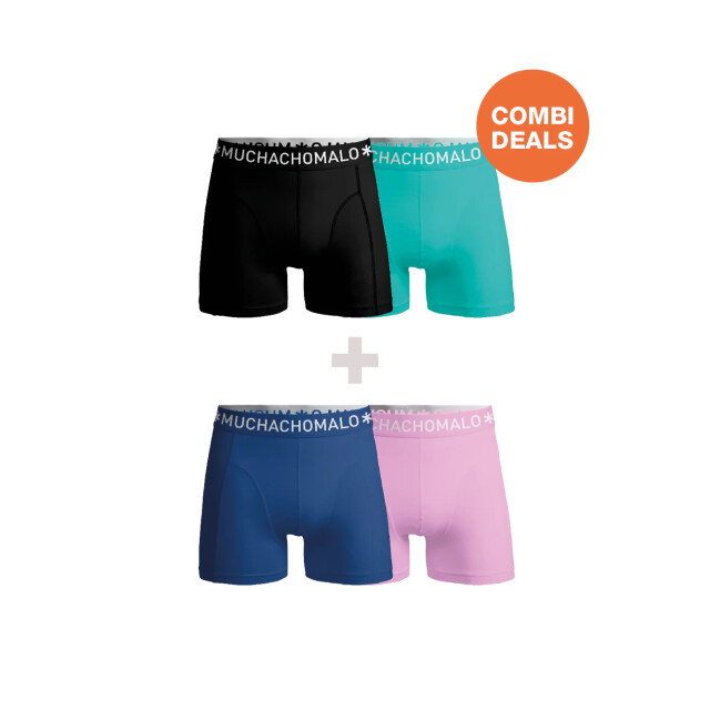 Muchachomalo Heren 2+2-pack boxershorts CDSOL977-1065 large