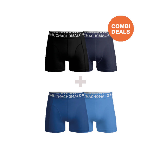 Muchachomalo Heren 2+2-pack boxershorts CDSOL989-974 large