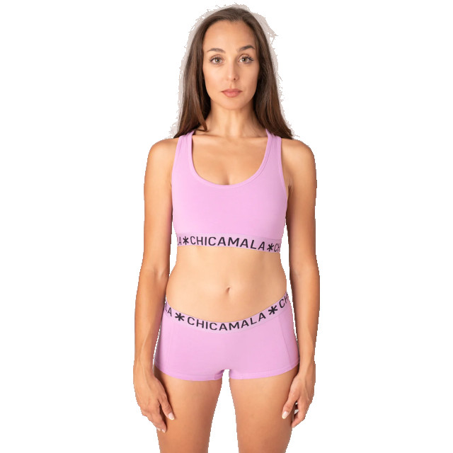 Muchachomalo Dames 2-pack racerback effen U-SOLID1220-28 large