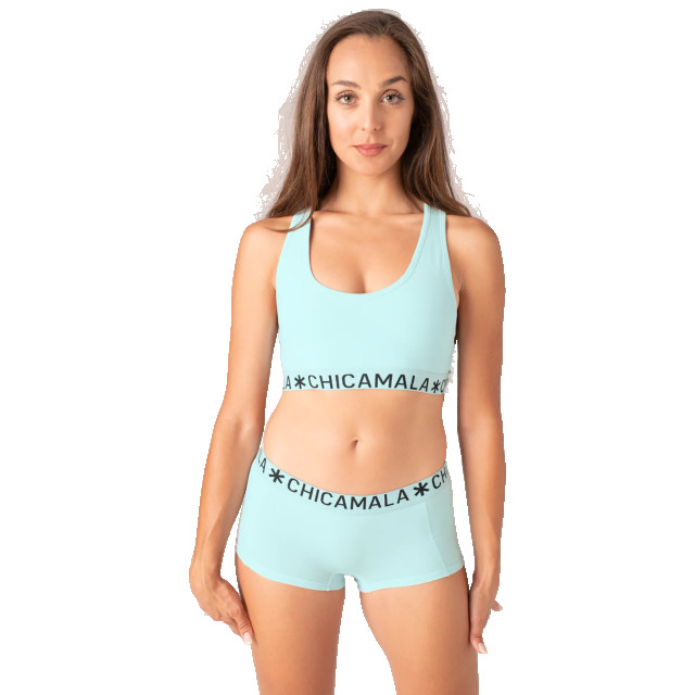 Muchachomalo Dames 2-pack racerback effen U-SOLID1220-29 large