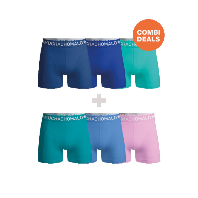 Muchachomalo Heren 3+3-pack boxershorts CDSOL1061-1062 large