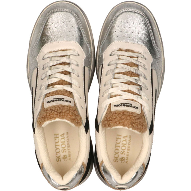 Scotch & Soda Lillie sneakers white silver 27731823-B09 large