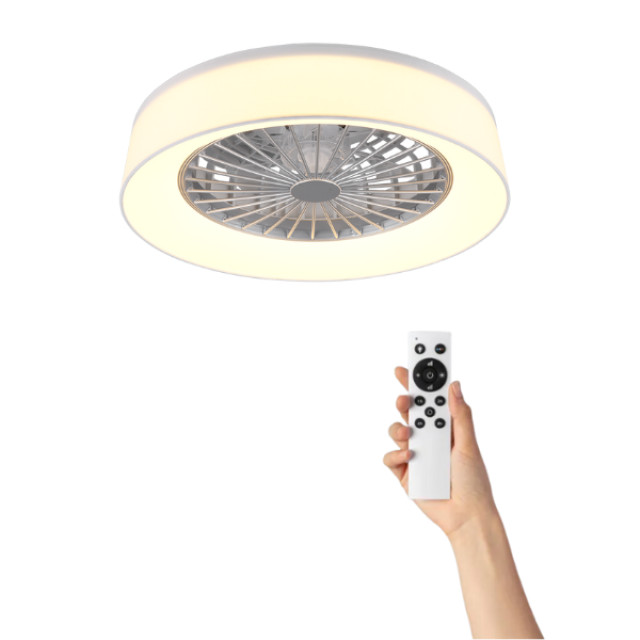 Ventiluxe Plafondventilator sofia met verlichting Ø47cm 3 snelheden afstandsbediening - 2881830 large