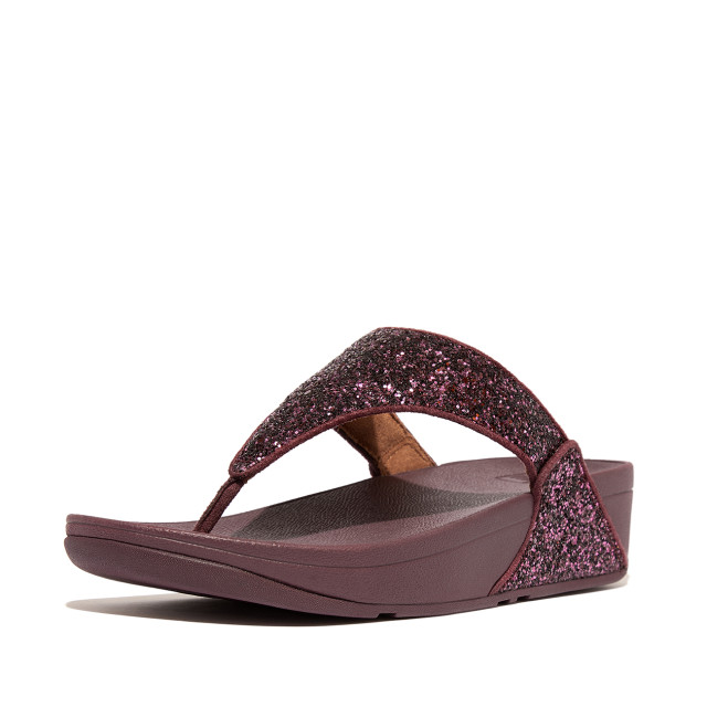 FitFlop Lulu glitter toe-thongs pu glitter X03 large