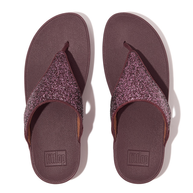 FitFlop Lulu glitter toe-thongs pu glitter X03 large