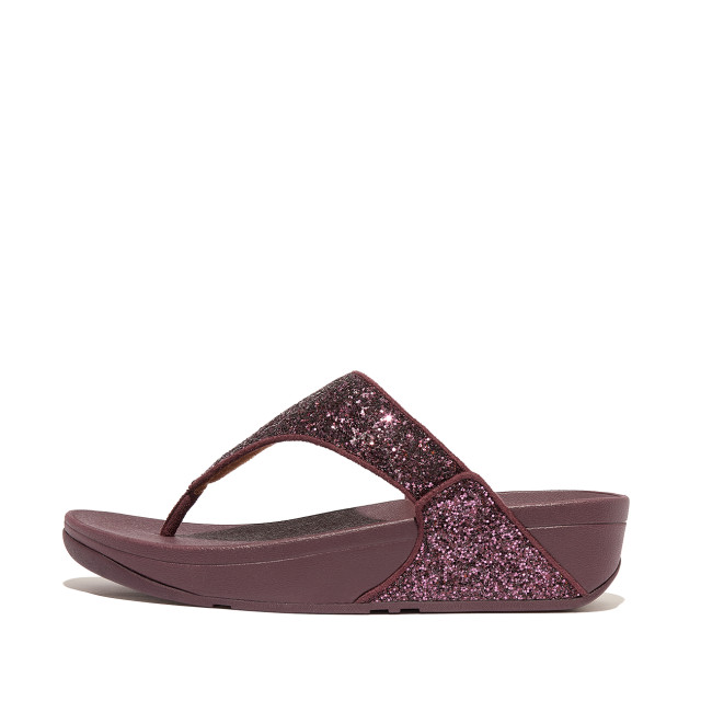 FitFlop Lulu glitter toe-thongs pu glitter X03 large