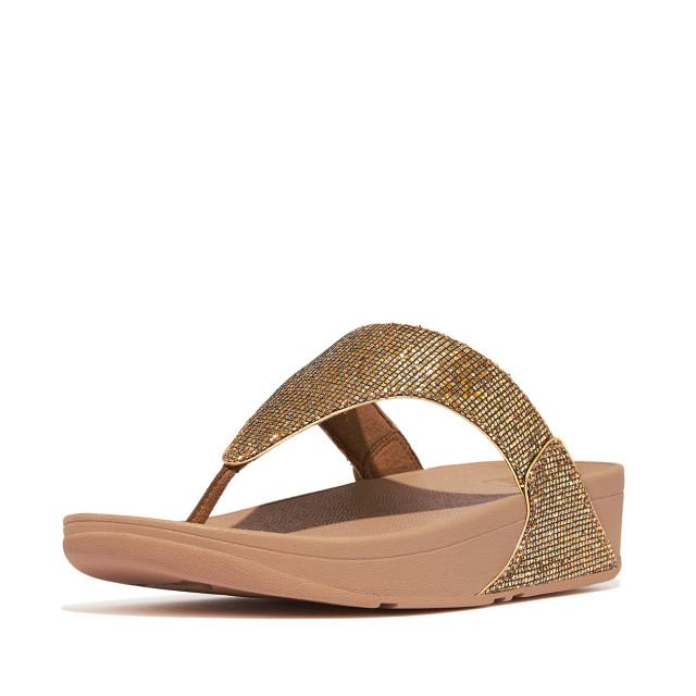 FitFlop Lulu toe post glitterball IF9 large