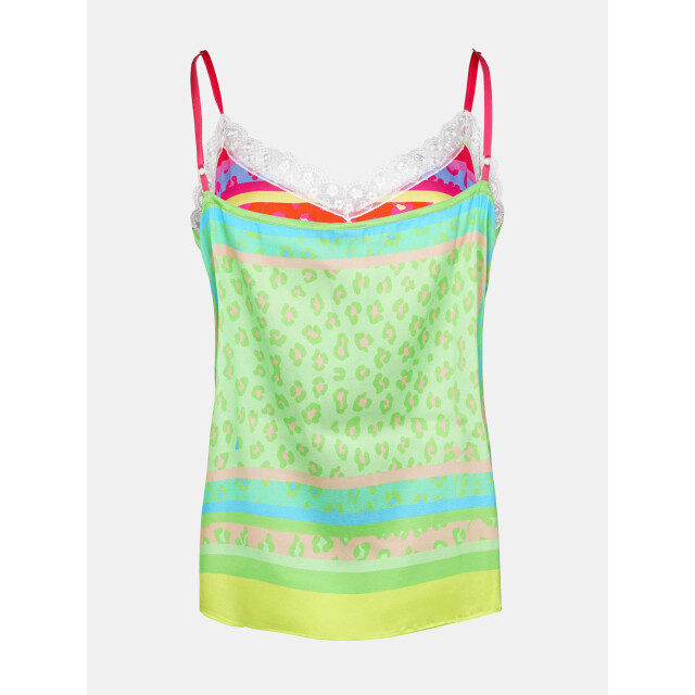 Mucho Gusto Slip top leopard Slip Top Multicolor Leopard large