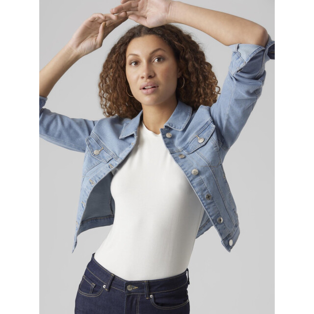Vero Moda Vmluna ls slim dnm jacket mix ga no blue denim 4270.35.0087 large