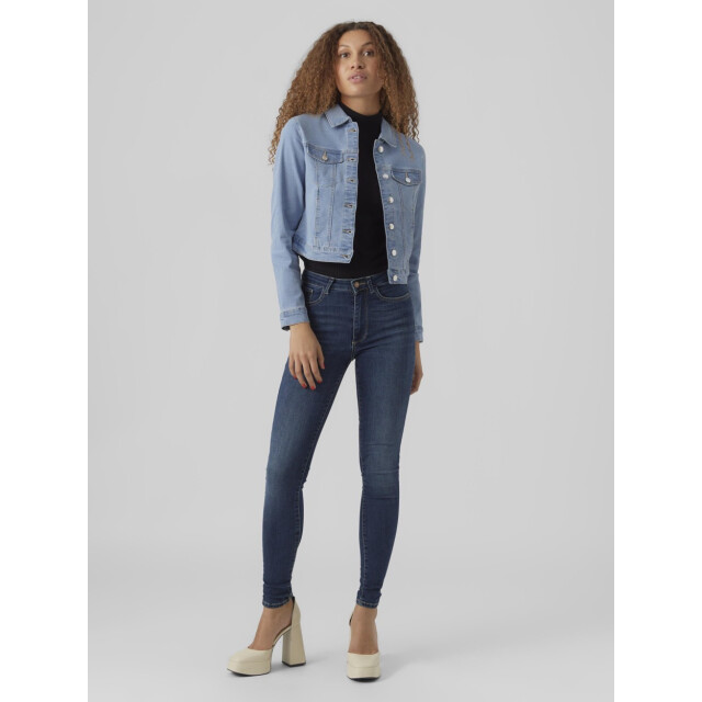 Vero Moda Vmluna ls slim dnm jacket mix ga no blue denim 4270.35.0087 large